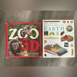 2 hard cover kids’ books